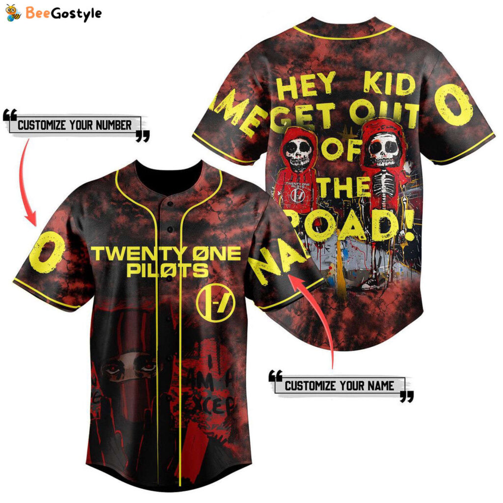 Twenty One Pilots Baseball Jersey For Men Women And Kids Gift for Fans Twenty One Pilots Baseball Jersey For Men Women And Kids Gift for Fans