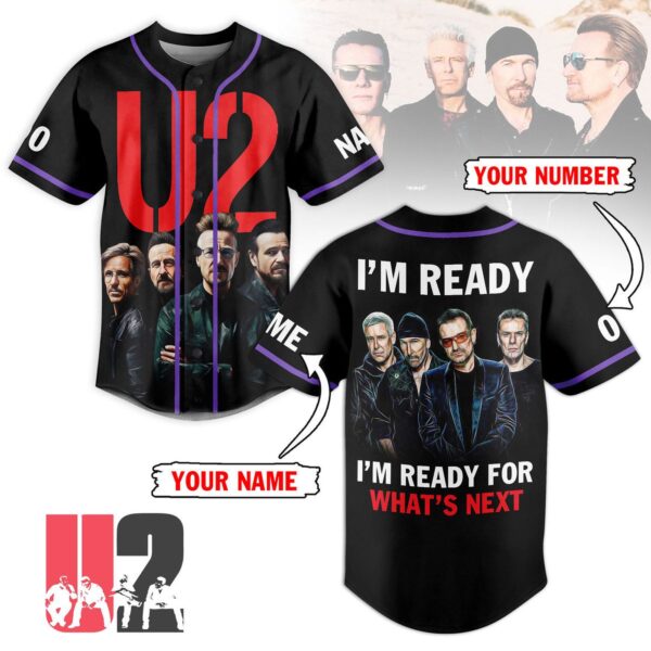 U2 Baseball Jersey For Men Women And Kids Gift for Fans