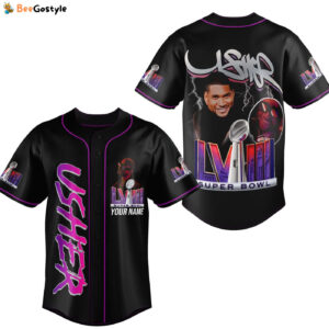 Usher Baseball Jersey For Men Women And Kids Gift for Fans