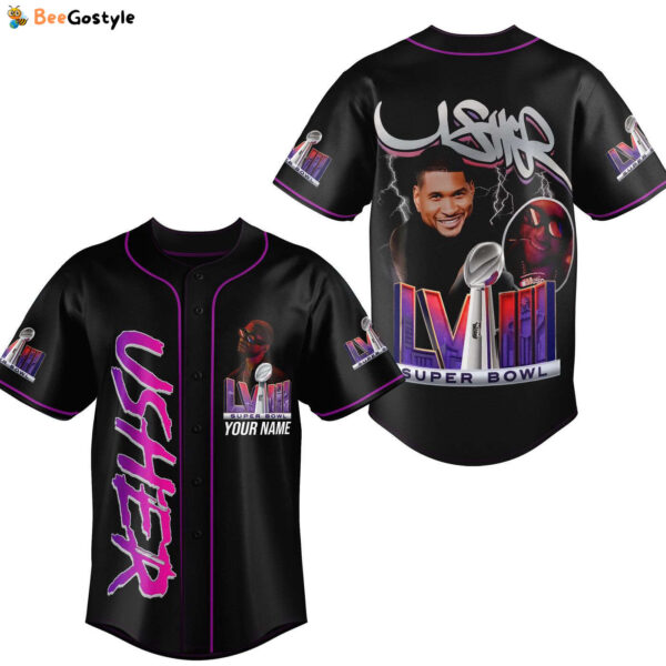 Usher Baseball Jersey For Men Women And Kids Gift for Fans