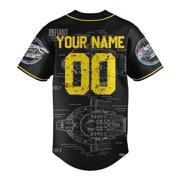 USS Defiant Star Trek Baseball Jersey For Men Women And Kids Gift for Fans