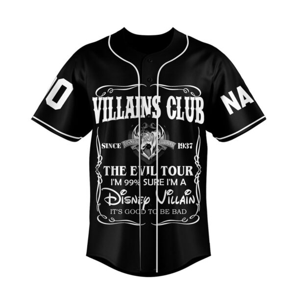 Villains Club Baseball Jersey For Men Women And Kids Gift for Fans