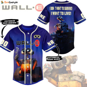 Wall-E Baseball Jersey For Men Women And Kids Gift for Fans