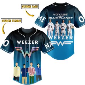 Weezer Baseball Jersey For Men Women And Kids Gift for Fans 1