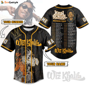 Wiz Khalifa Baseball Jersey For Men Women And Kids Gift for Fans