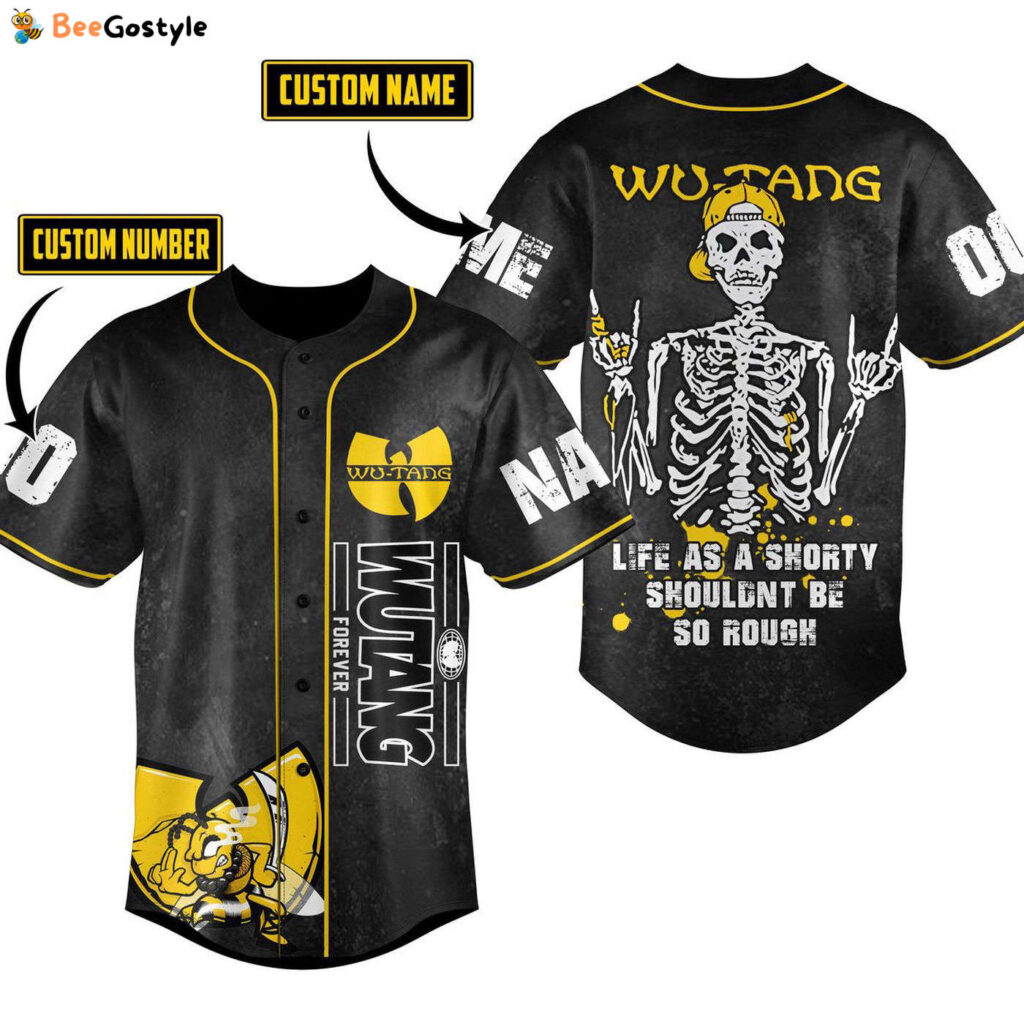 Wu Tang Clan Baseball Jersey For Men Women And Kids Gift for Fans Wu Tang Clan Baseball Jersey For Men Women And Kids Gift for Fans