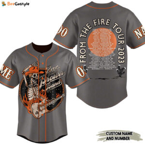 Zac Brown Band Baseball Jersey For Men Women And Kids Gift for Fans