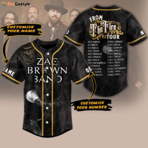 Zac Brown Band Baseball Jersey For Men Women And Kids Gift for Fans
