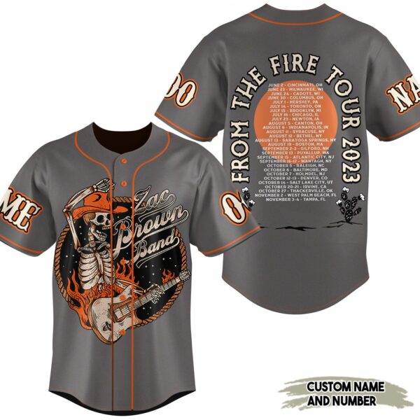 Zac Brown Band Baseball Jersey For Men Women And Kids Gift for Fans