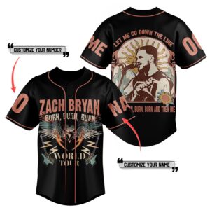Zach Bryan Baseball Jersey For Men Women And Kids Gift for Fans 1