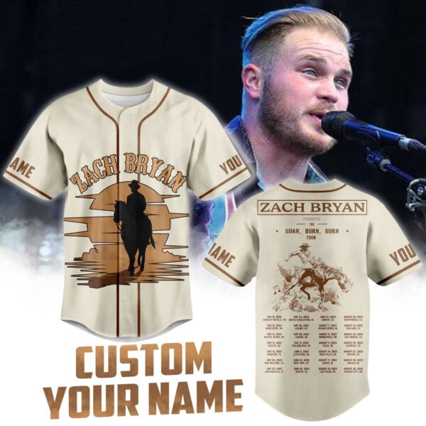 Zach Bryan Baseball Jersey For Men Women And Kids Gift for Fans