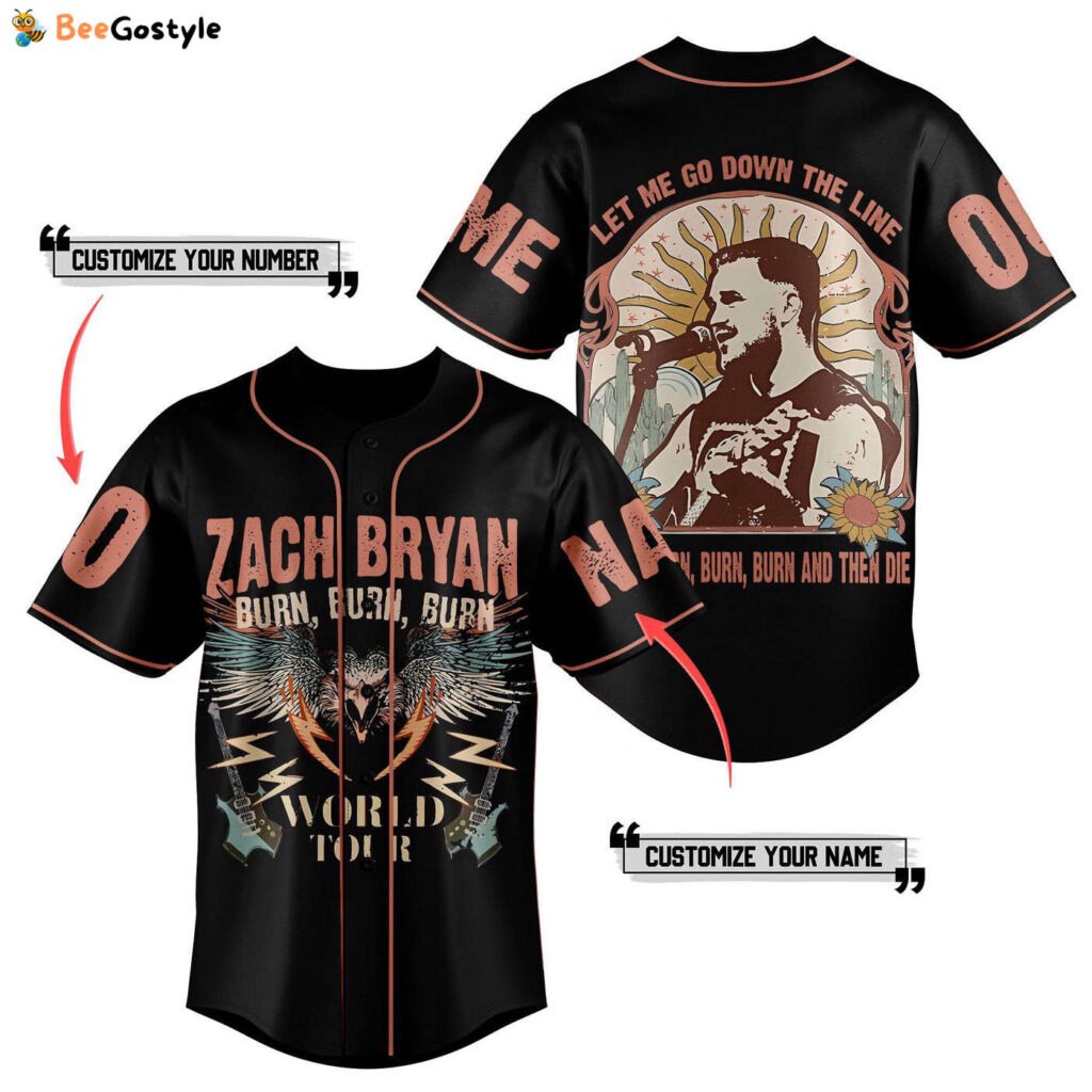 Zach Bryan Baseball Jersey For Men Women And Kids Gift for Fans Zach Bryan Baseball Jersey For Men Women And Kids Gift for Fans