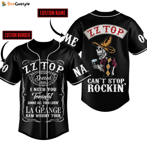 ZZ Top Baseball Jersey For Men Women And Kids Gift for Fans