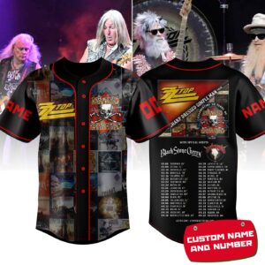 ZZ Top Baseball Jersey For Men Women And Kids Gift for Fans 1