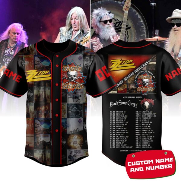ZZ Top Baseball Jersey For Men Women And Kids Gift for Fans