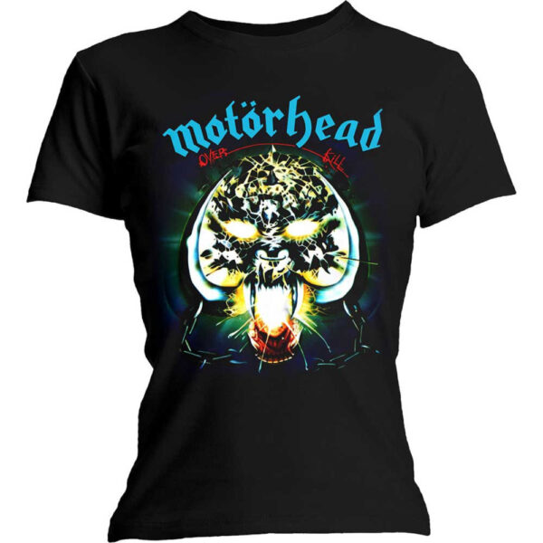 Motorhead Ladies Tee: Overkill – Rock Your Style with this Iconic Band Shirt