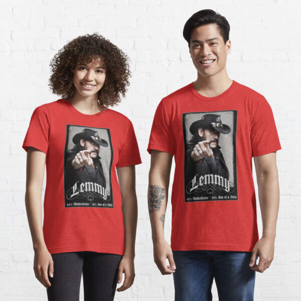 Official LEMMY KILMISTER MOTORHEAD Essential T-Shirt – Limited Edition Rock Apparel