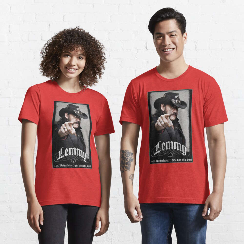 Official LEMMY KILMISTER MOTORHEAD Essential T-Shirt – Limited Edition Rock Apparel Official LEMMY KILMISTER MOTORHEAD Essential T-Shirt – Limited Edition Rock Apparel