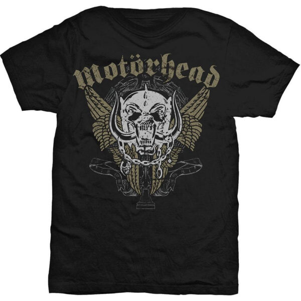 Motorhead Wings Unisex Tee: Classic Rock T-Shirt for Men and Women