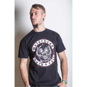 Motorhead Unisex Tee: Biker Badge - Stylish and Edgy Motorcycle Shirt