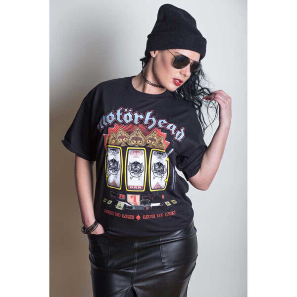 Motorhead Slots Unisex Tee – Rock n Roll Inspired Shirt for All Genders