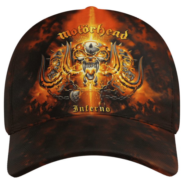 Inferno Motorhead CapCap Motorhead 3D Classic Hat Gift for FansMotorhead Cap