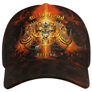 Inferno Motorhead CapCap Motorhead 3D Classic Hat Gift for FansMotorhead Cap