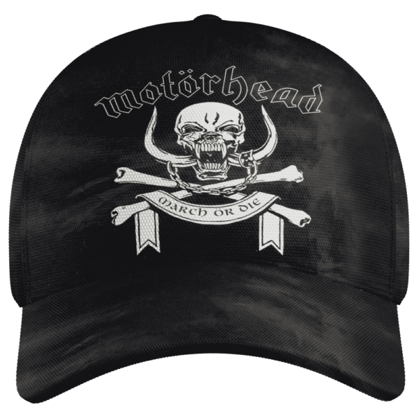 March or Die Cap MotorheadCap Motorhead 3D Classic Hat Gift for FansMotorhead CapMotorhead Cap