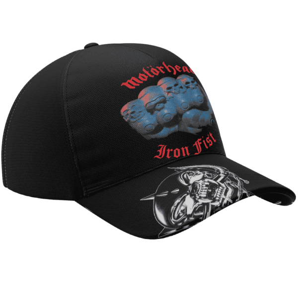 Iron Fist Cap MotorheadCap Motorhead 3D Classic Hat Gift for FansMotorhead CapMotorhead Cap