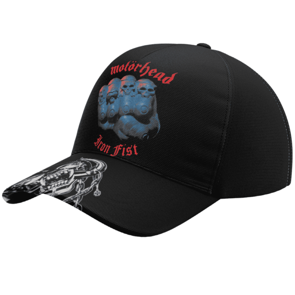 Iron Fist Cap MotorheadCap Motorhead 3D Classic Hat Gift for FansMotorhead CapMotorhead Cap