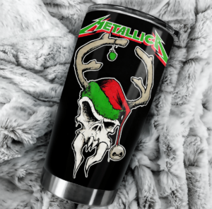Buy Metallica X-Mas Skull Holiday Stainless Steel Tumbler