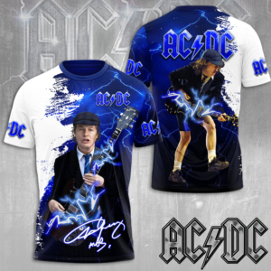AC/DC X Angus Young 3D 3D T-Shirt - Sweatshirt - Hoodie