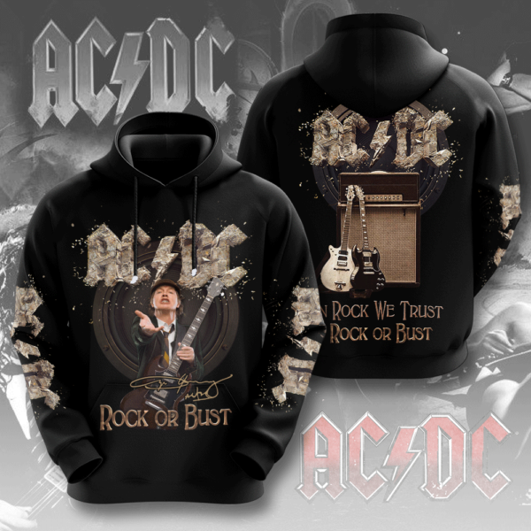 AC/DC X Angus Young 3D 3D T-Shirt – Sweatshirt – Hoodie