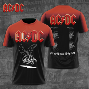 AC/DC 3D 3D T-Shirt - Sweatshirt - Hoodie Gift