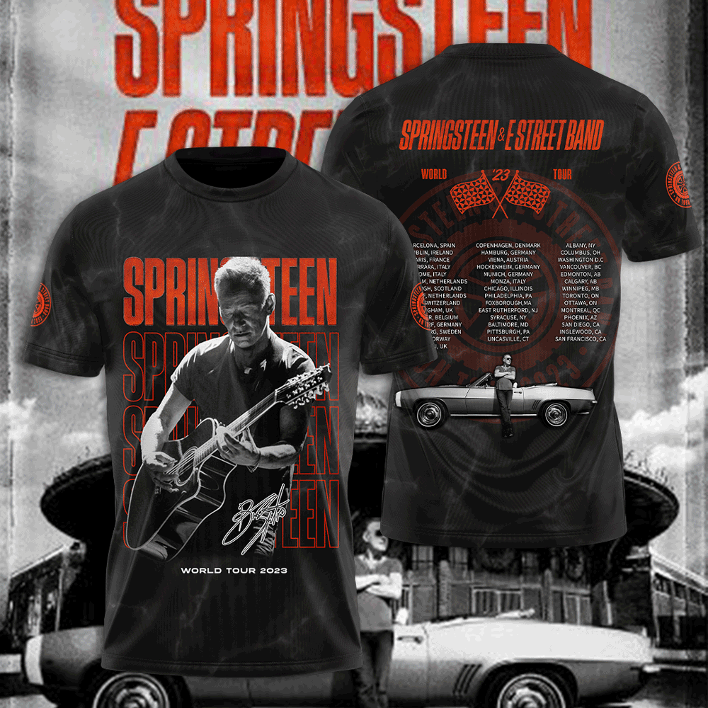 Bruce Springsteen 3D T-Shirt Hoodie Sweatshirt – Gift for Men Women Bruce Springsteen 3D T-Shirt Hoodie Sweatshirt – Gift for Men Women