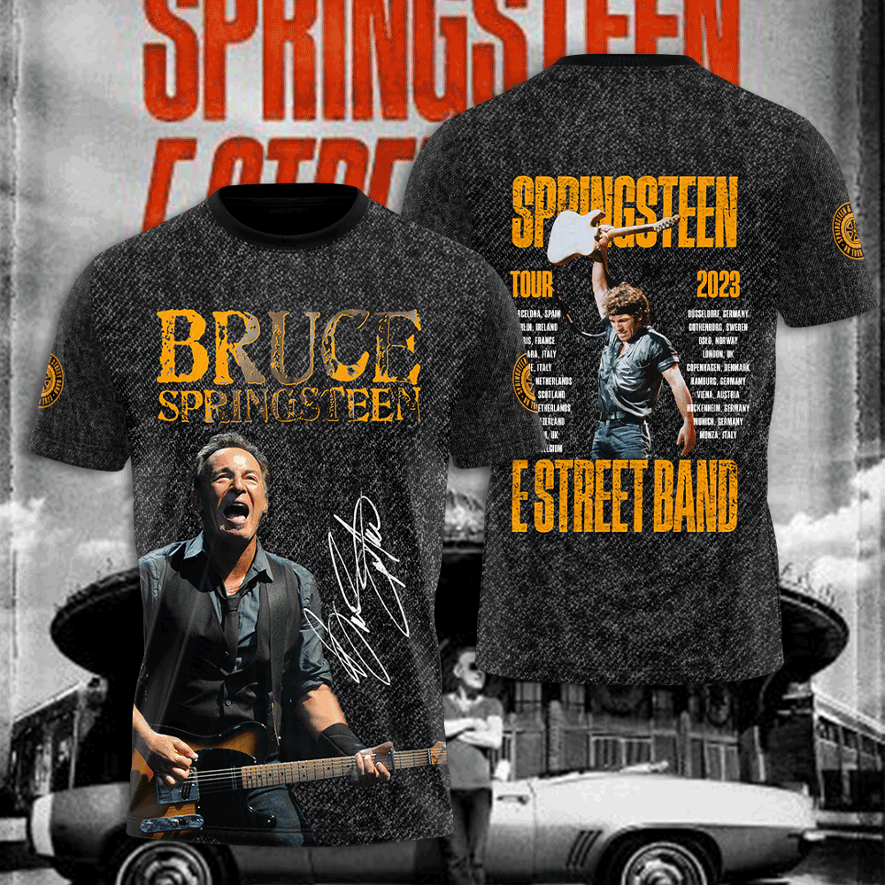 Bruce Springsteen 3D T-Shirt Hoodie Sweatshirt – Gift for Men Women Bruce Springsteen 3D T-Shirt Hoodie Sweatshirt – Gift for Men Women
