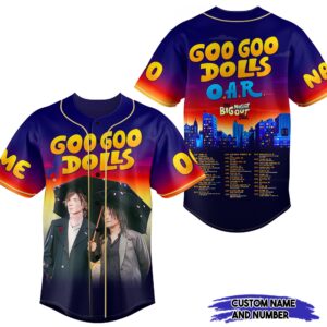 Goo Goo Dolls Baseball Jersey For Men Women And Kids Gift