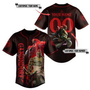 Ganondorf Baseball Jersey For Men Women And Kids Gift