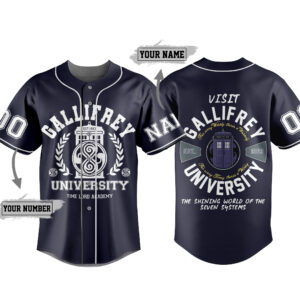 Gallifrey University Baseball Jersey For Men Women And Kids Gift