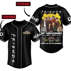 Friends Baseball Jersey For Men Women And Kids Gift