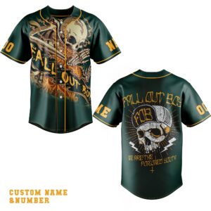 Fall Out Boy Baseball Jersey For Men Women And Kids Gift