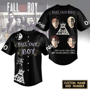 Fall Out Boy Baseball Jersey For Men Women And Kids Gift