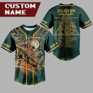 Fall Out Boy Baseball Jersey For Men Women And Kids Gift