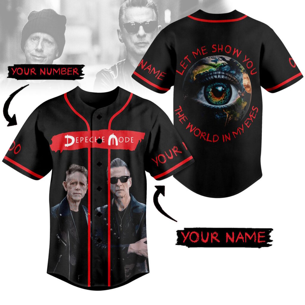Depeche Mode Baseball Jersey For Men Women And Kids Gift Depeche Mode Baseball Jersey For Men Women And Kids Gift