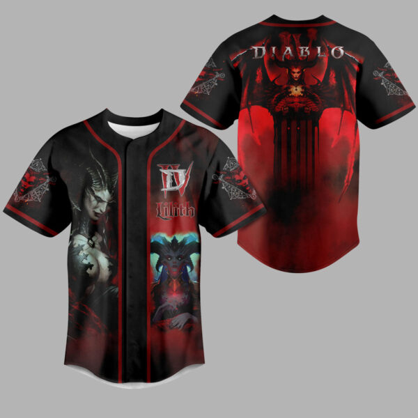 Diablo Baseball Jersey For Men Women And Kids Gift