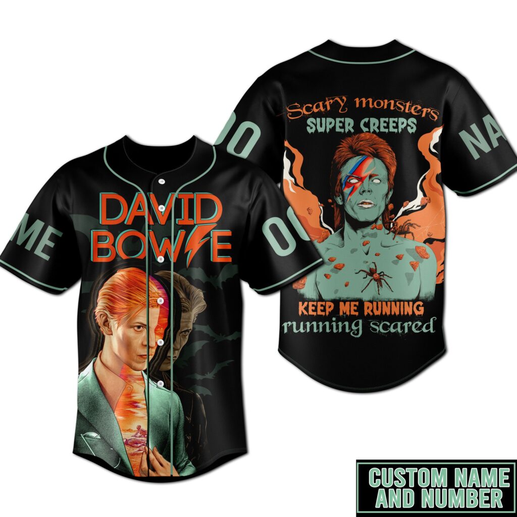 David Bowie Baseball Jersey For Men Women And Kids Gift David Bowie Baseball Jersey For Men Women And Kids Gift