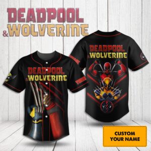 Deadpool & Wolverine Baseball Jersey For Men Women And Kids Gift