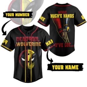 Deadpool & Wolverine Baseball Jersey For Men Women And Kids Gift