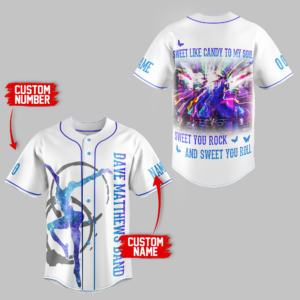 Dave Matthews Band Baseball Jersey For Men Women And Kids Gift