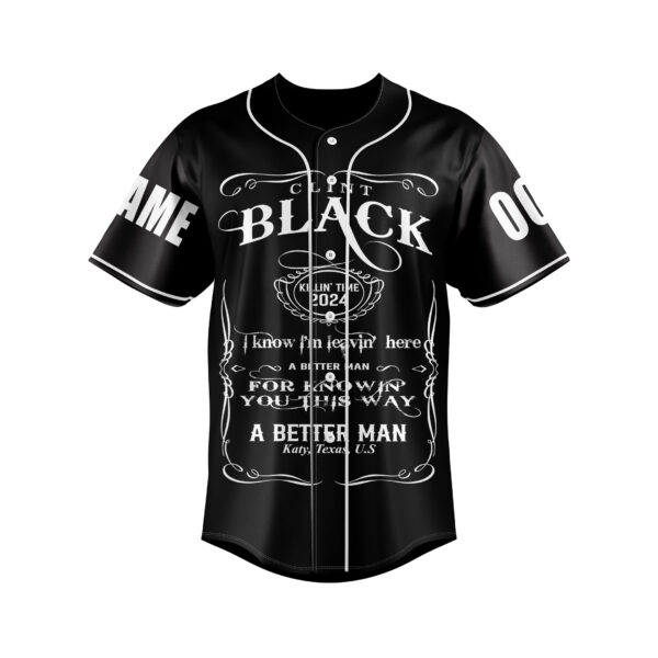 Clint Black Baseball Jersey For Men Women And Kids Gift